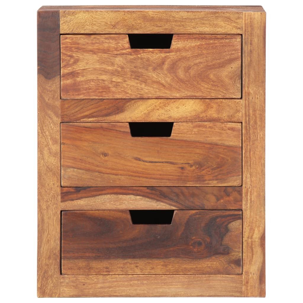 vidaXL Nachttisch Nachttisch 40x30x50 cm Massivholz