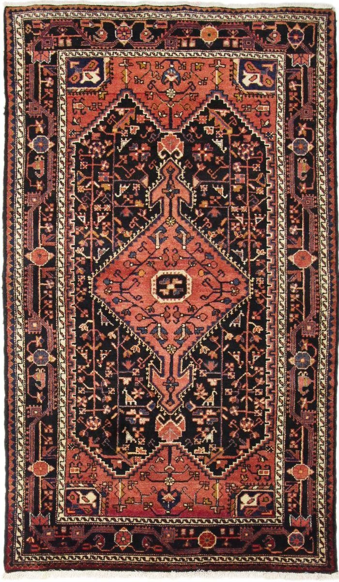 Orientteppich Hamadan 116x199 Handgeknüpfter Orientteppich / Perserteppich, Nain Trading, rechteckig, Höhe: 8 mm