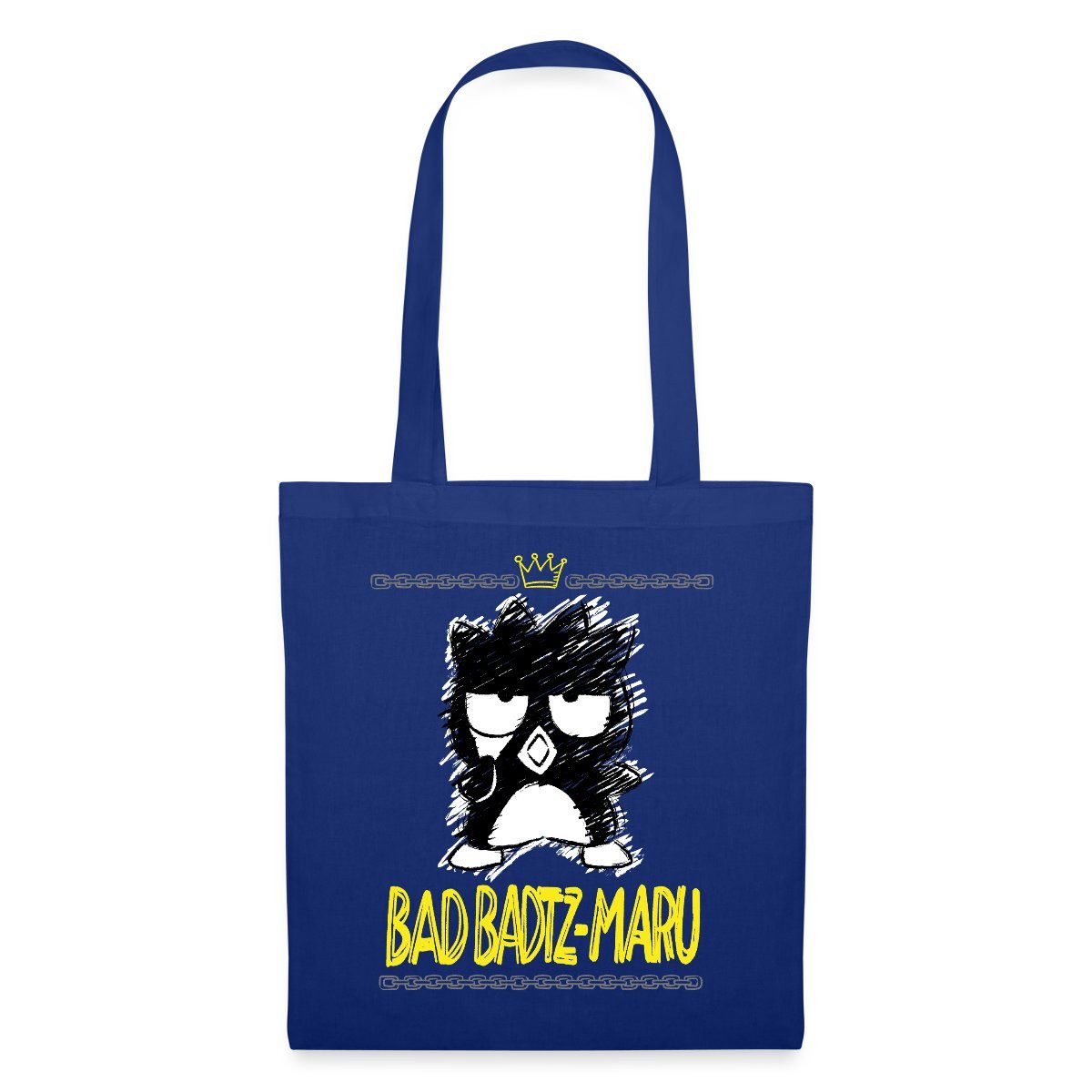 Henkeltasche Bad Badtz Maru Skizzen Stil Stoffbeutel