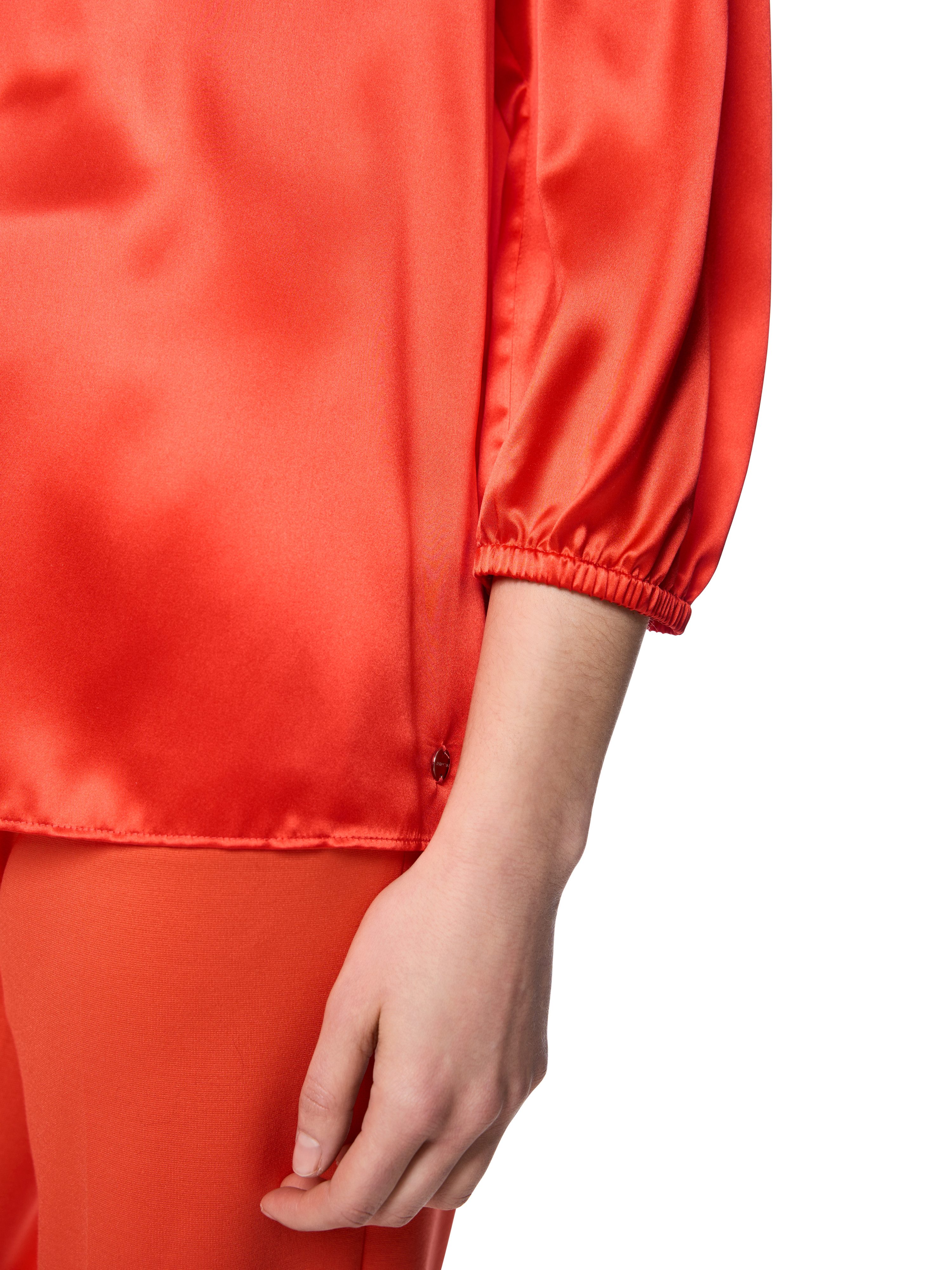 Marc Cain Seidenbluse Leo's Oasis Damen Premiummode feminin, in reiner Seide