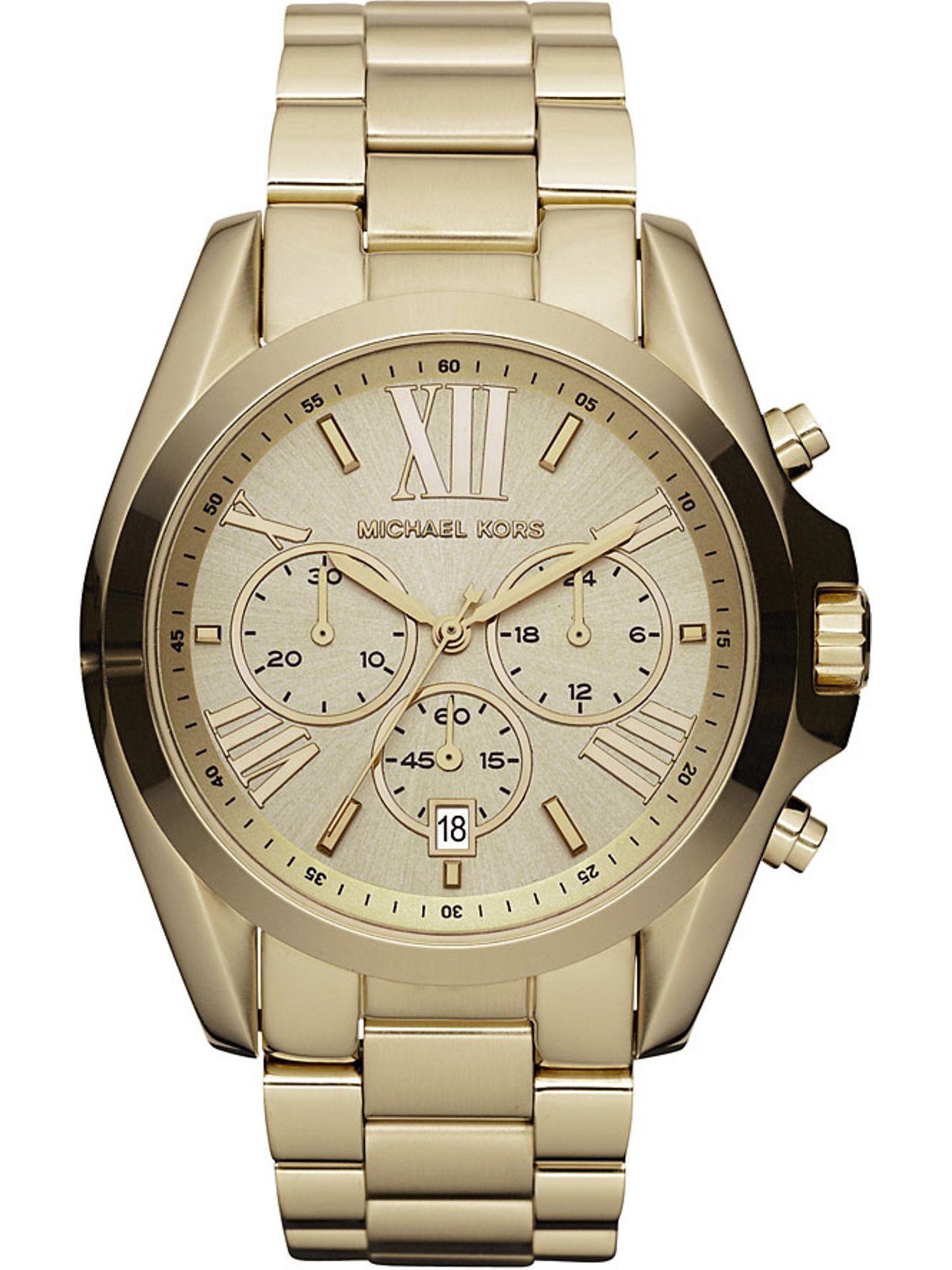 Chronograph Michael Kors Damen-Uhren Analog Quarz