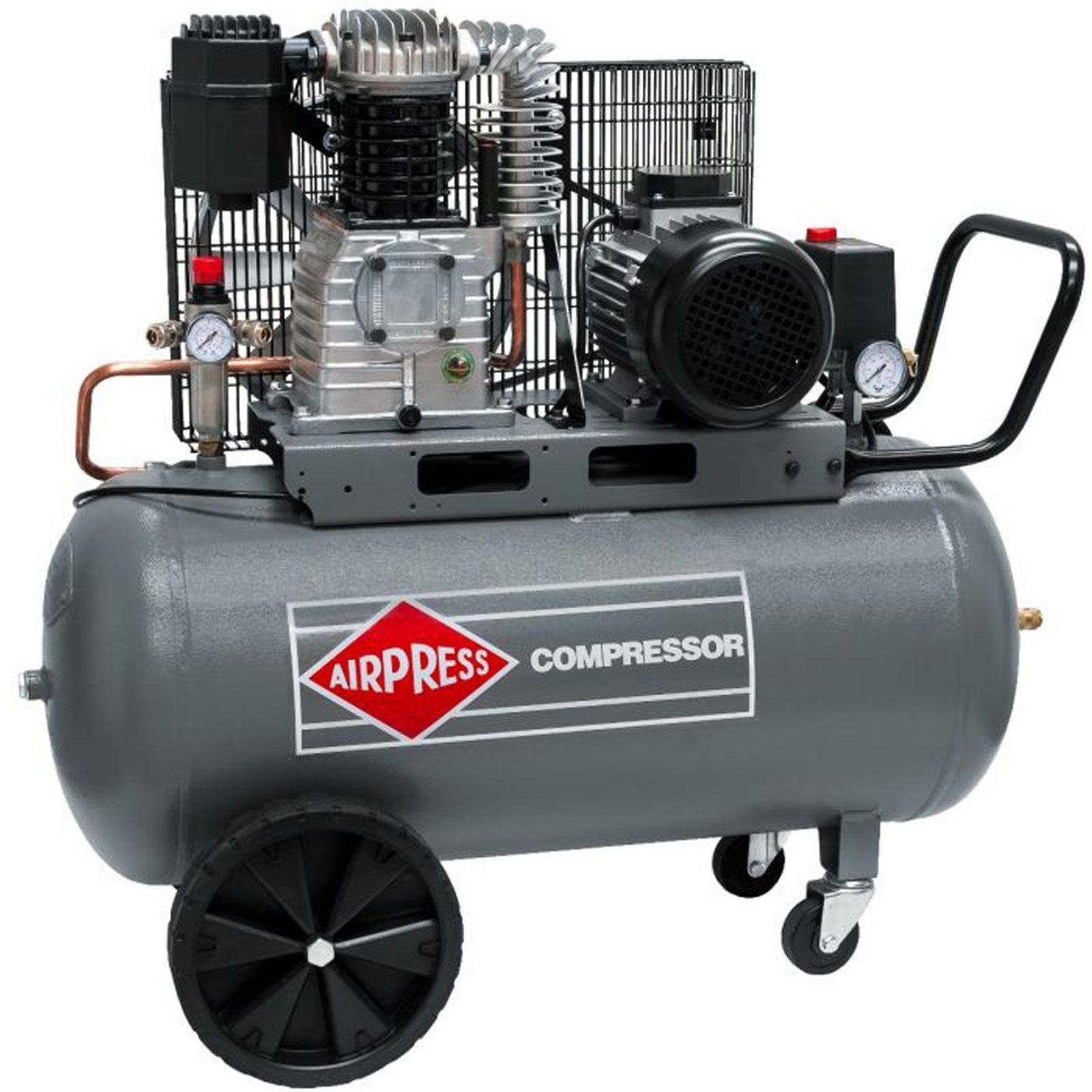 Airpress Kompressor Druckluft- Kompressor 3,0 PS 100 Liter 10 bar HK  425-100 Typ 360501, max. 10 bar, 100 l, 1 Stück | Druckluftgeräte