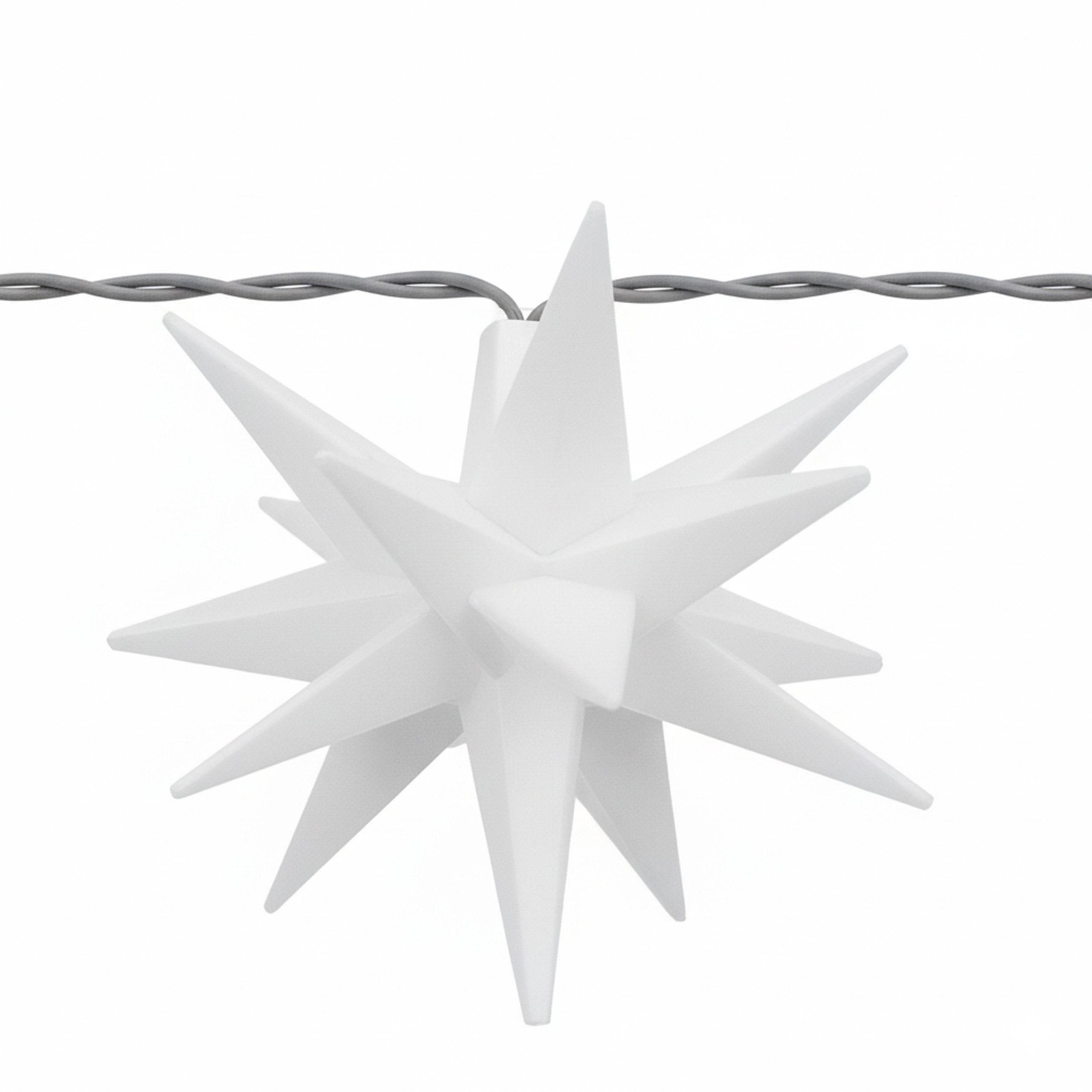 OTTO home LED-Lichterkette Earrin, 10-flammig, 3D 10er Sternenlichterkette, Sterne, Lichterkette, 4,5 m beleuchtet