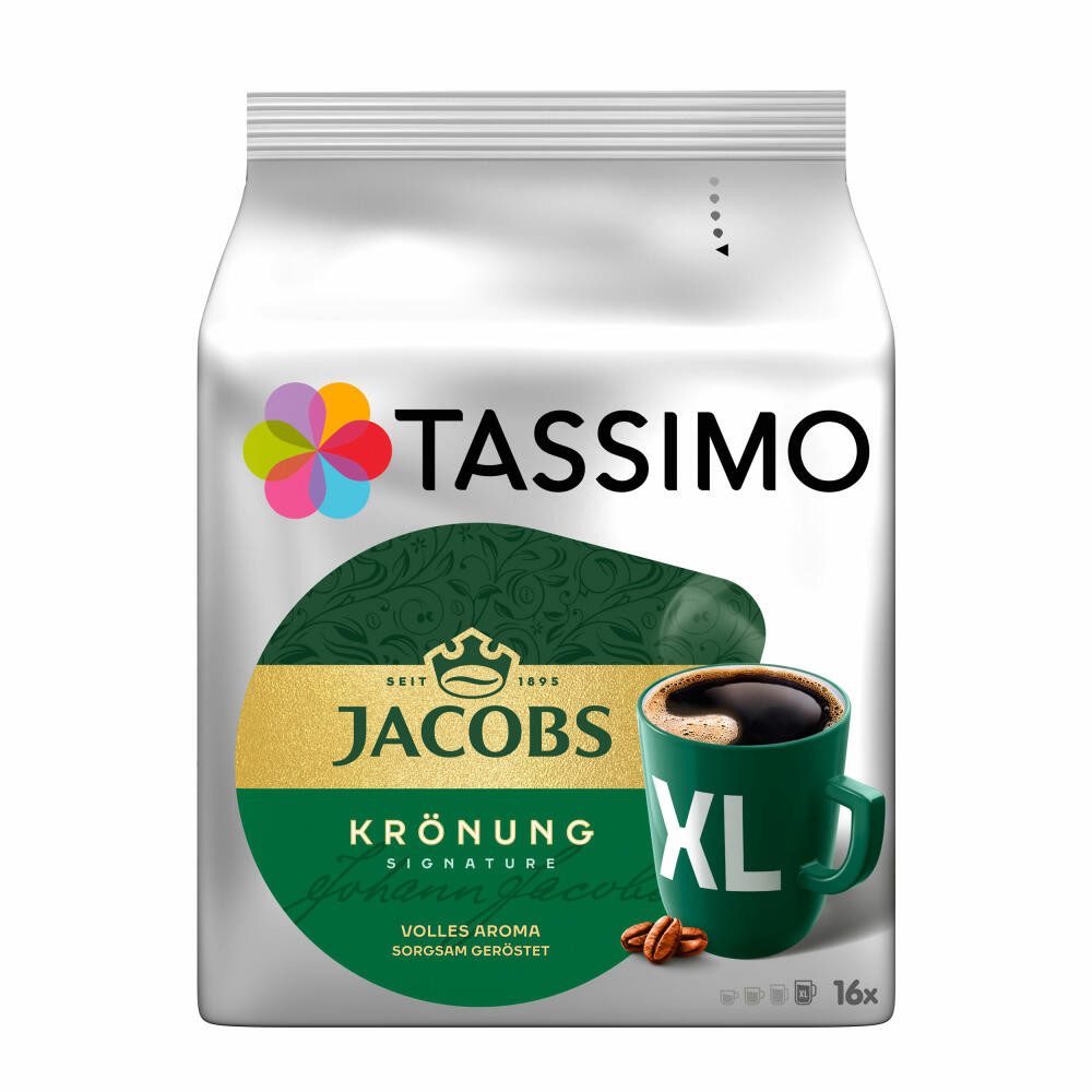 TASSIMO Kaffee Jacobs Krönung XL 16 T-Discs