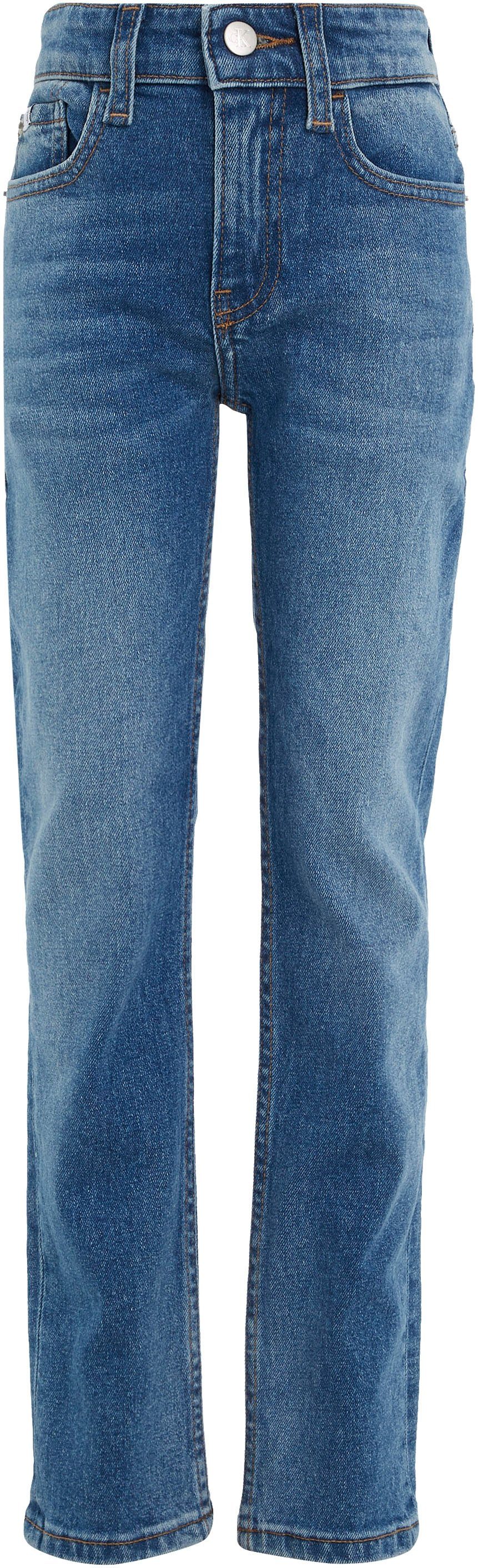 Klein SLIM MID Stretch-Jeans Calvin Jeans BLUE