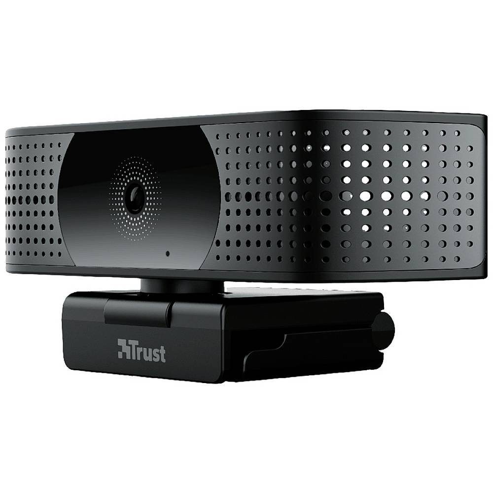 Trust 4K HD Webcam Webcam Klemm-Halterung) Ultra (Standfuß
