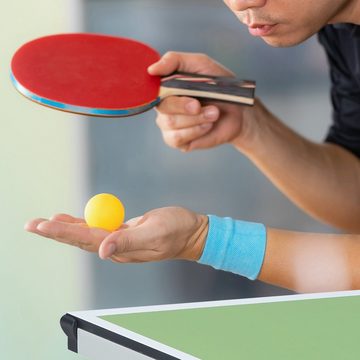 relaxdays Mini-Tischtennisplatte Midi Tischtennisplatte in Grün
