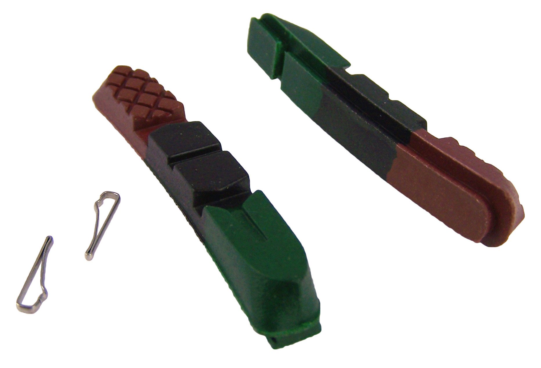 Promax Bremsbelag Promax Catridge Ersatzgummis für Bremsbeläge 3 farbig Einschub Beläge