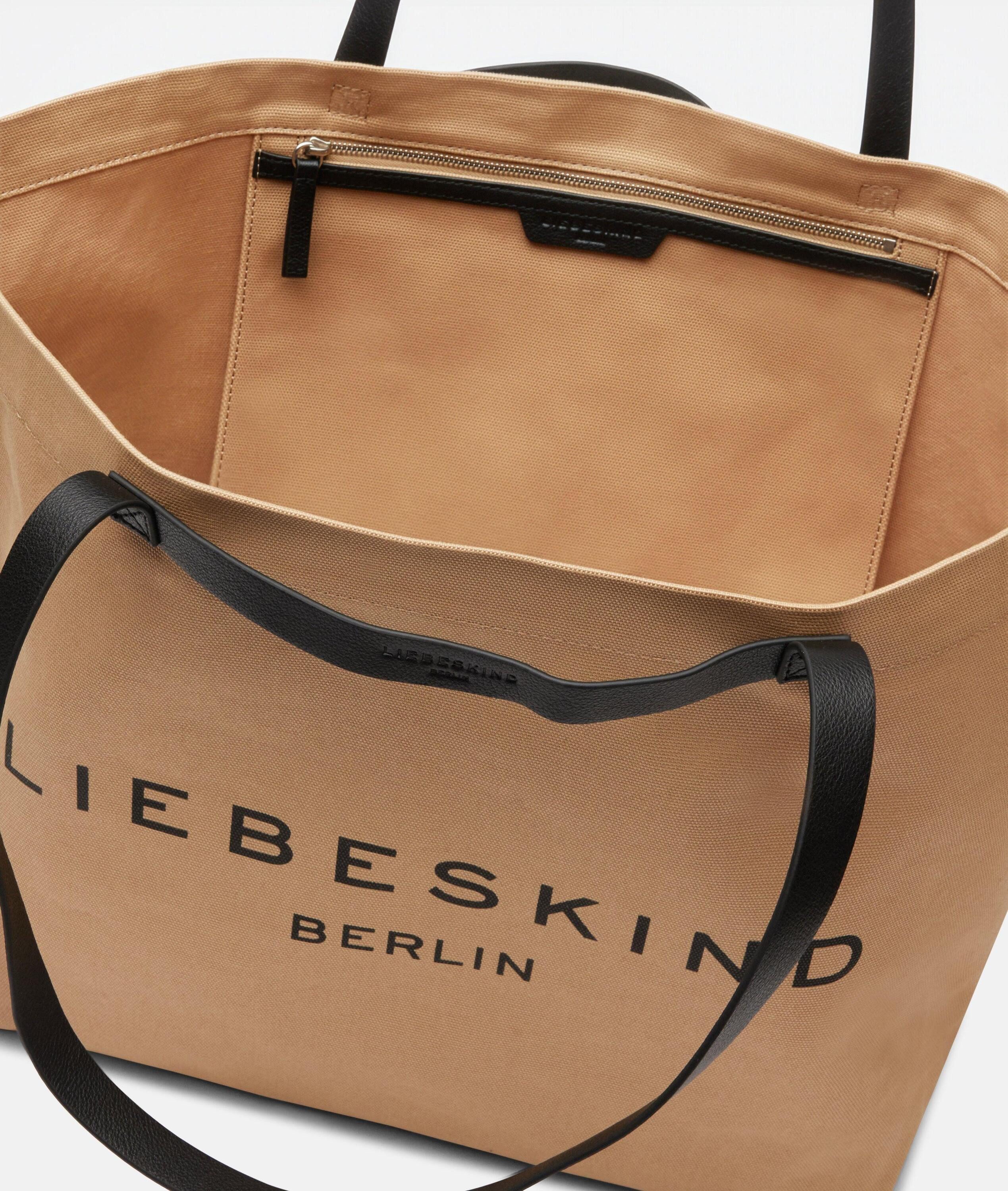 Liebeskind Berlin Shopper Aurora Shopper L, Großer Shopper aus Canvas
