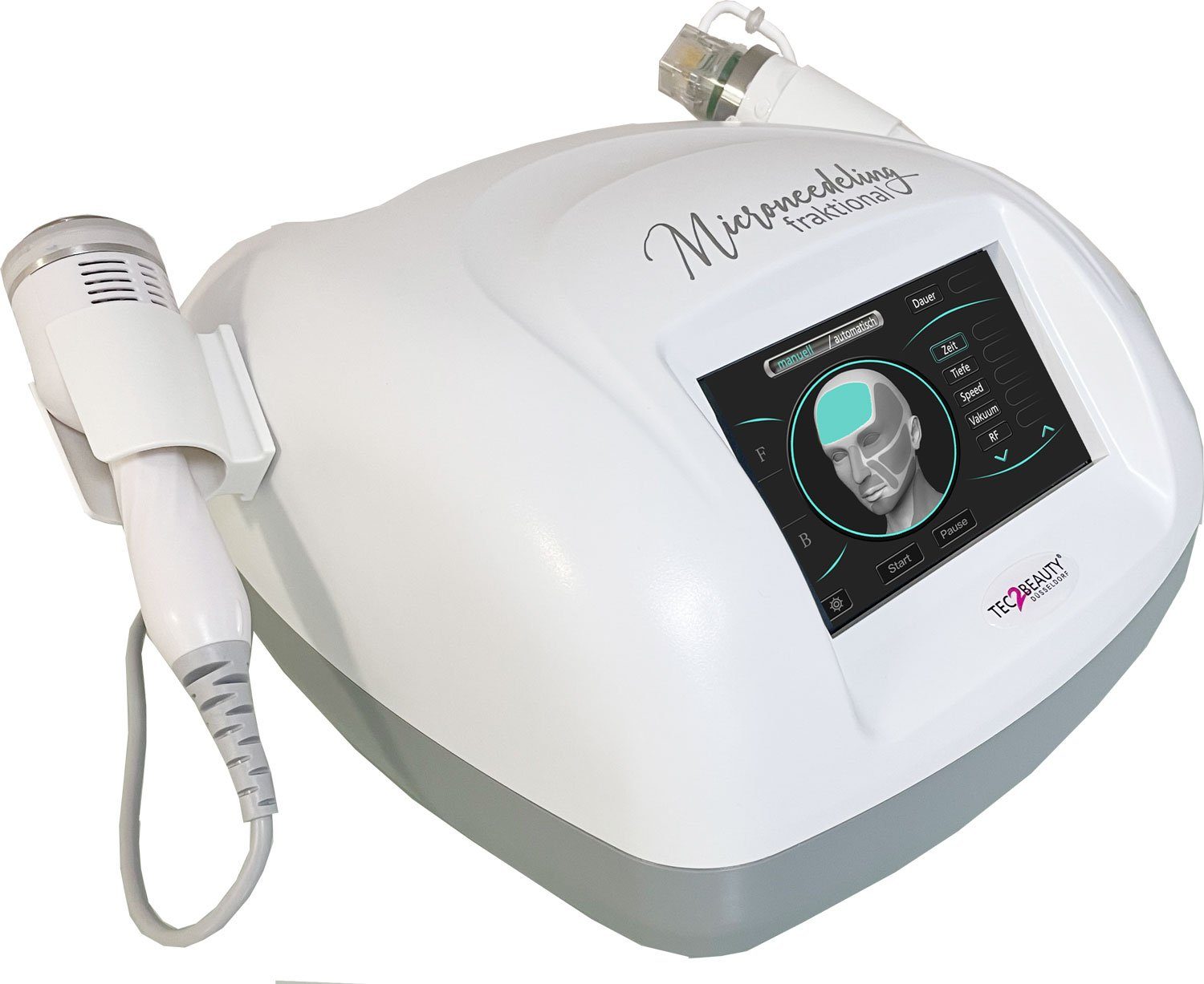 Tec2Beauty Beauty-Multigerät Fraktional-Mikroneedling - Nadeln mit Radiofrequenz, 2-tlg.