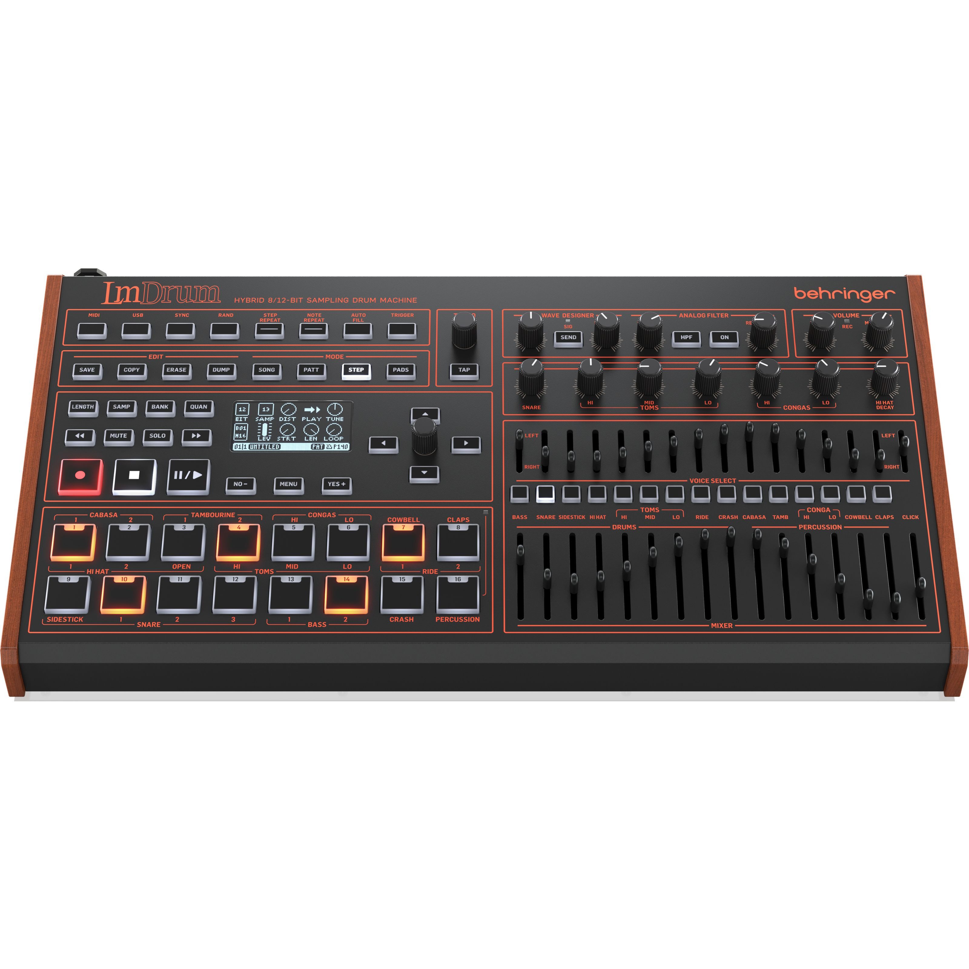 Behringer Synthesizer (Groove-Tools, Drumcomputer), LM Drum - Drum Machine