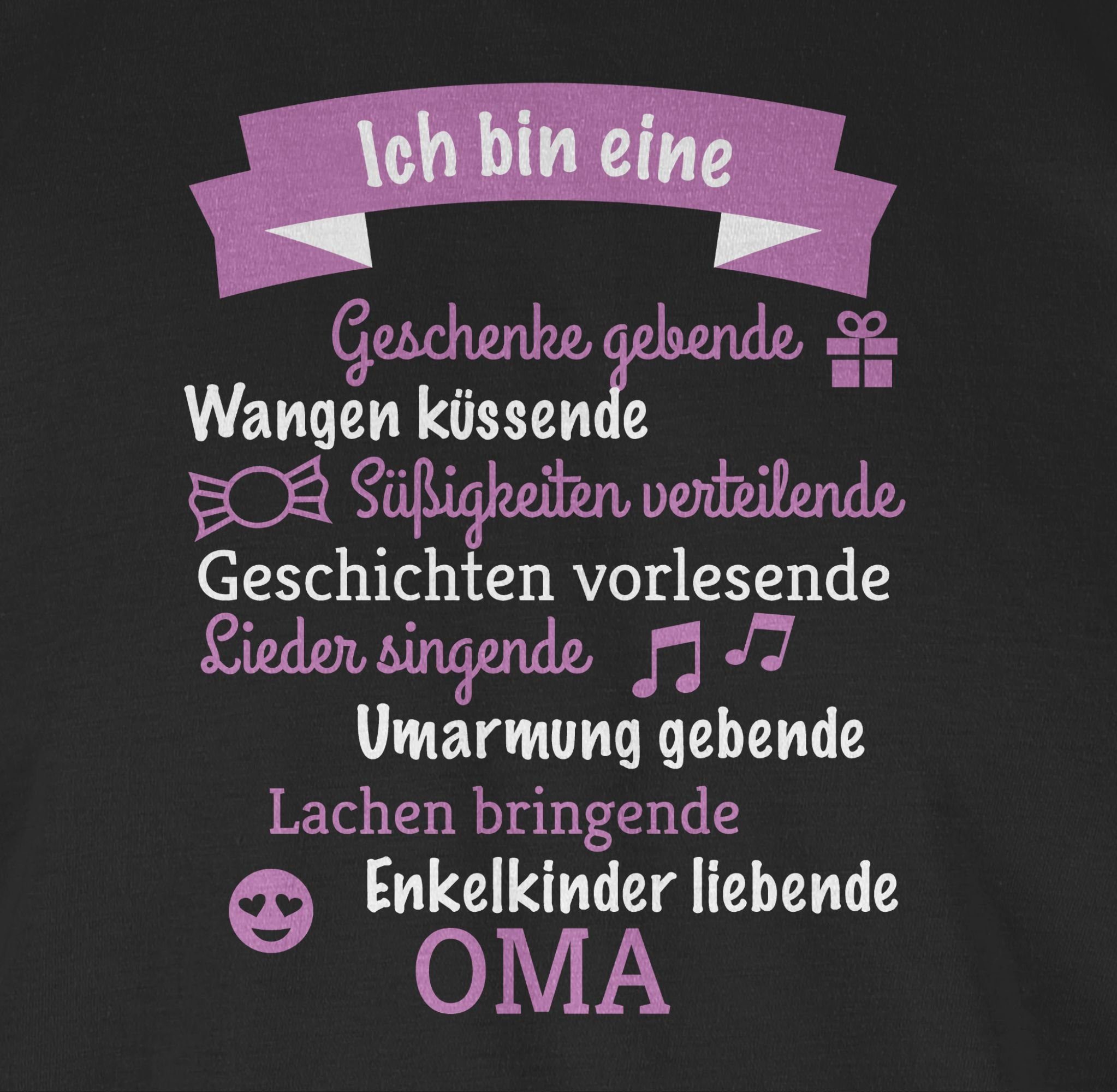 Damen Shirts Shirtracer T-Shirt Ich bin eine ... Oma  - Oma Geschenk - Damen Premium T-Shirt (1-tlg) Geburtstagsgeschenk für Oma