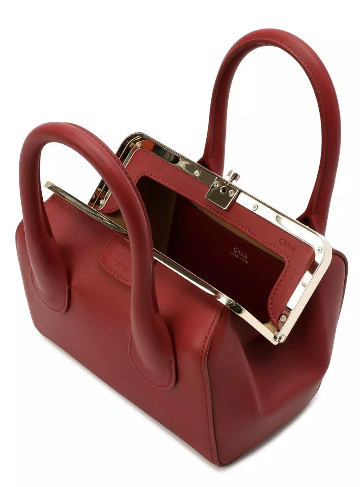 Chloé Umhängetasche Joyce Frame Schultertasche Crossbody Handtasche Tasche, Abnehmbarer und verstellbarer Schulterriemen für vielseitiges Tragen