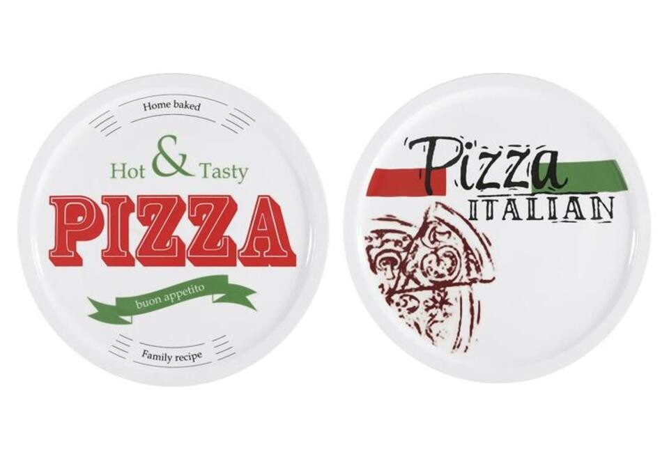 EK Germany Pizzateller Pizzateller Ø 30 cm weiß, (1 St)