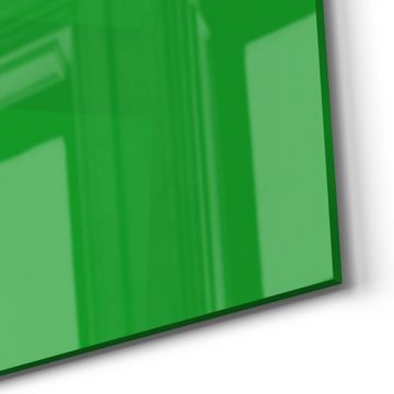 DEQORI Magnettafel 'Unifarben - Mittelgrün', Whiteboard Pinnwand beschreibbar