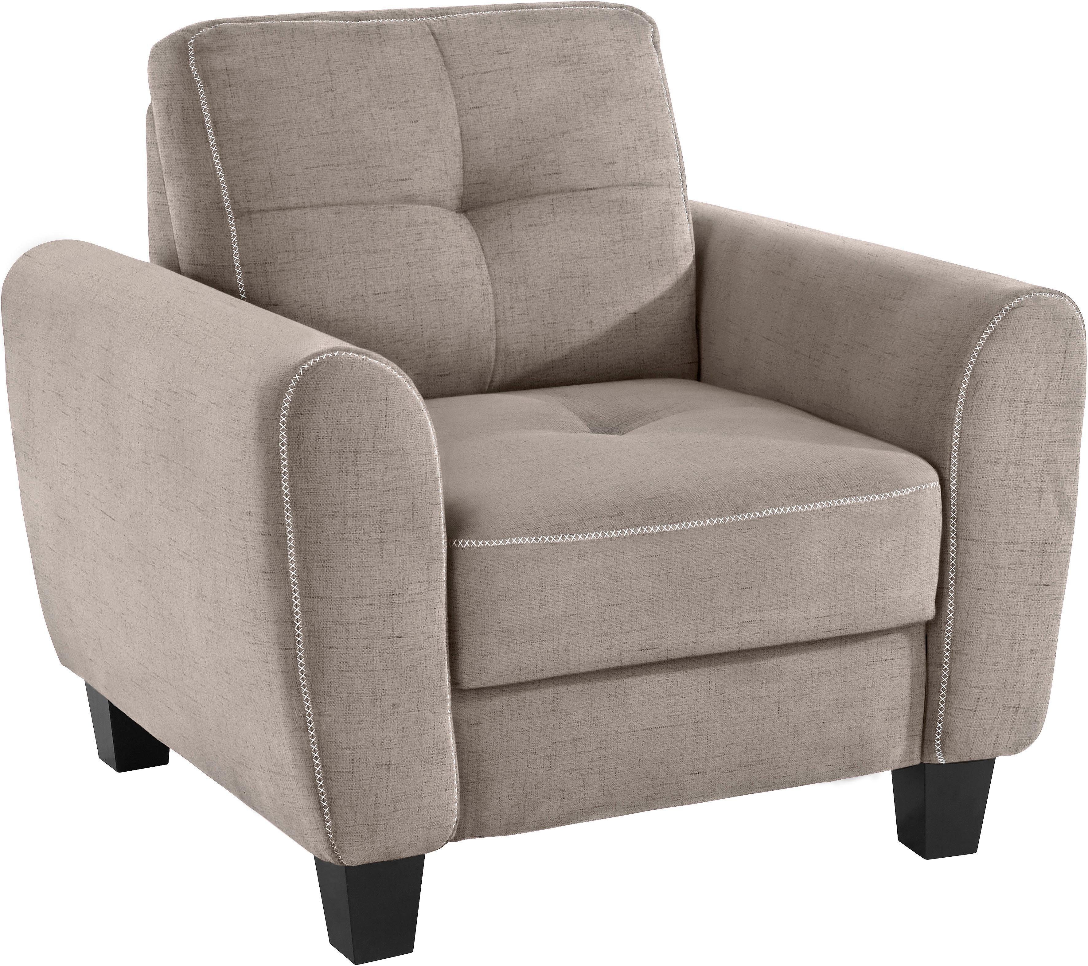 sit&more Sessel Varese, inklusive Federkern günstig online kaufen