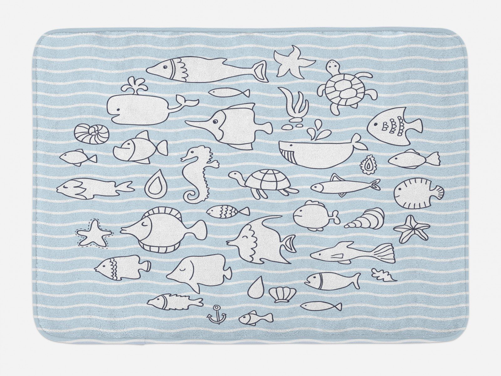 Badematte »Plüsch Badezimmer Dekor Matte mit rutschfester Rückseite