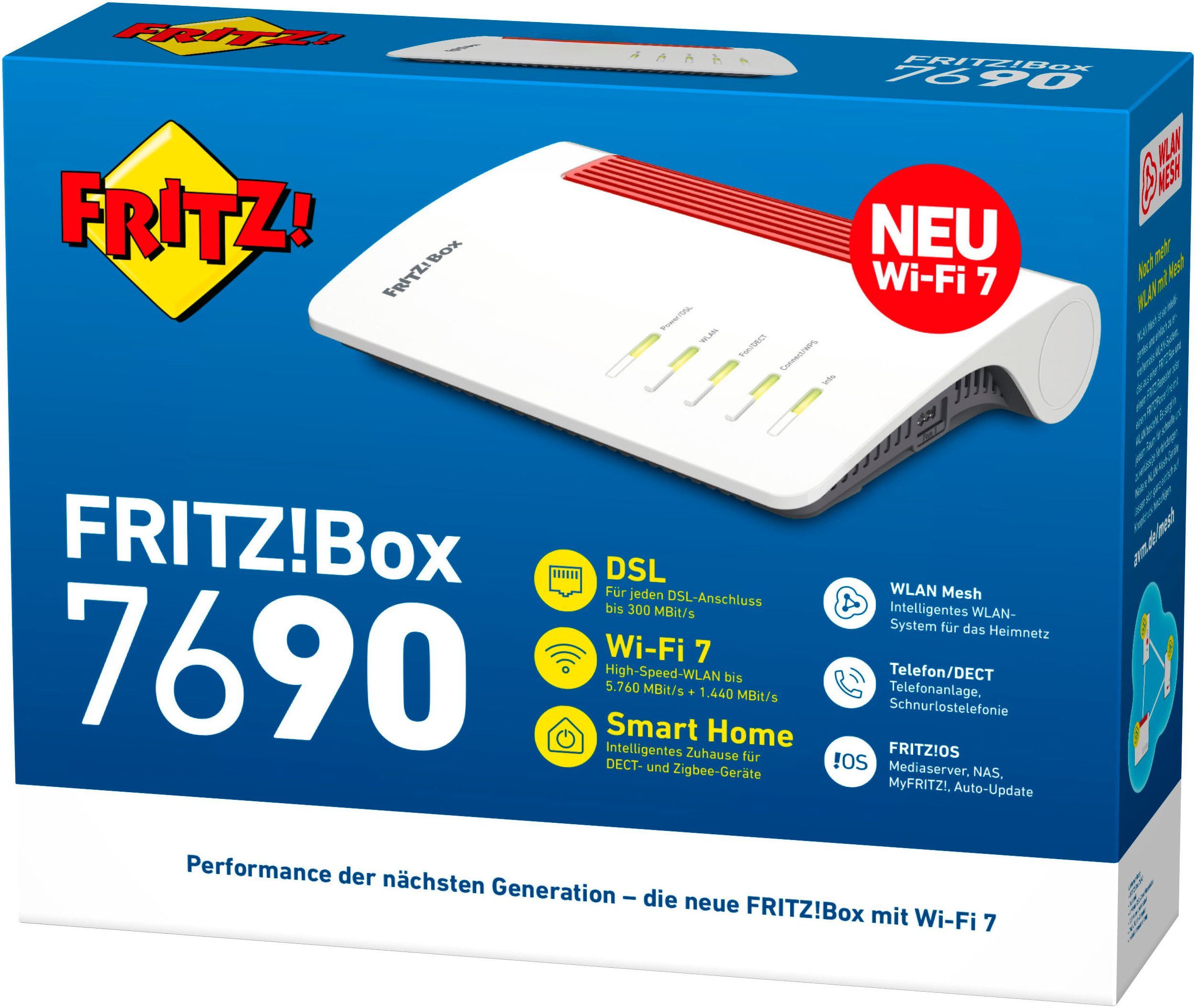 AVM Computersysteme Vertriebs GmbH Fritz!Box 7690 DSL-Router