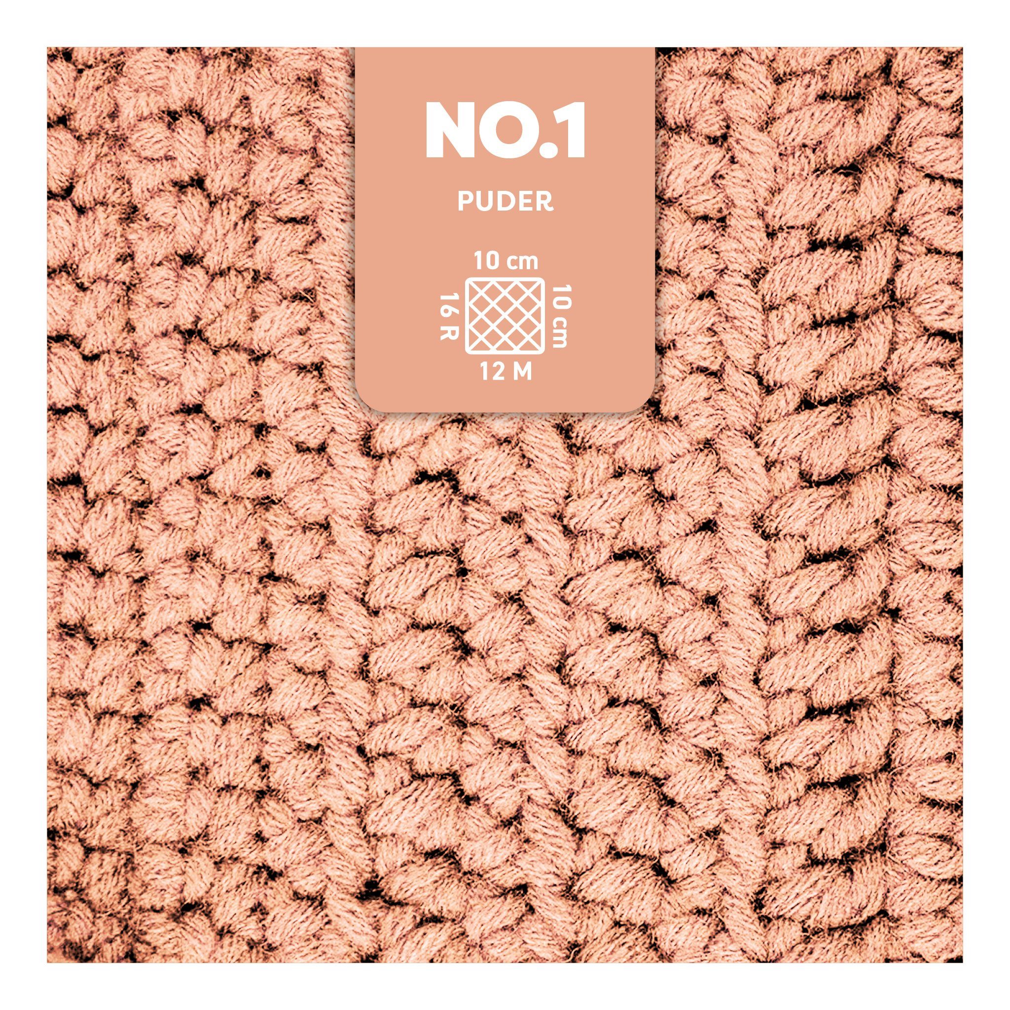 Thumbnail - myboshi No.1 Wolle, Mützenwolle, mit Label Häkelwolle, 55 m (4-St., No.1 Wolle mit Label Original Schnellstrickwolle), U...