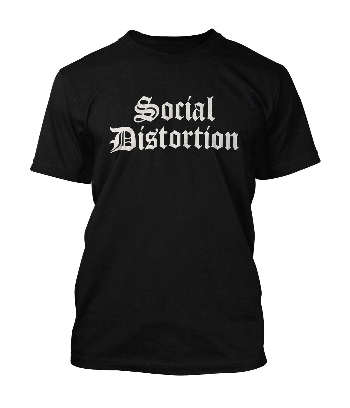 Social Distortion T-Shirt Logo Mono Schwarz Logo Mono Schwarz