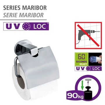 WENKO Toilettenpapierhalter UV-Loc® Maribor, Befestigen ohne bohren