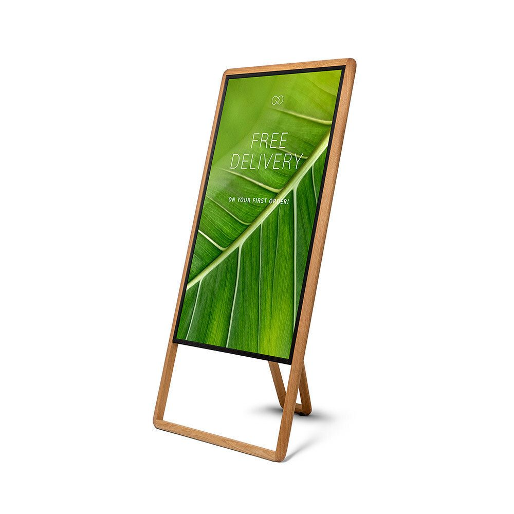 Showdown Displays Standregal Digitaler Kundenstopper 43" Samsung, 1-tlg.