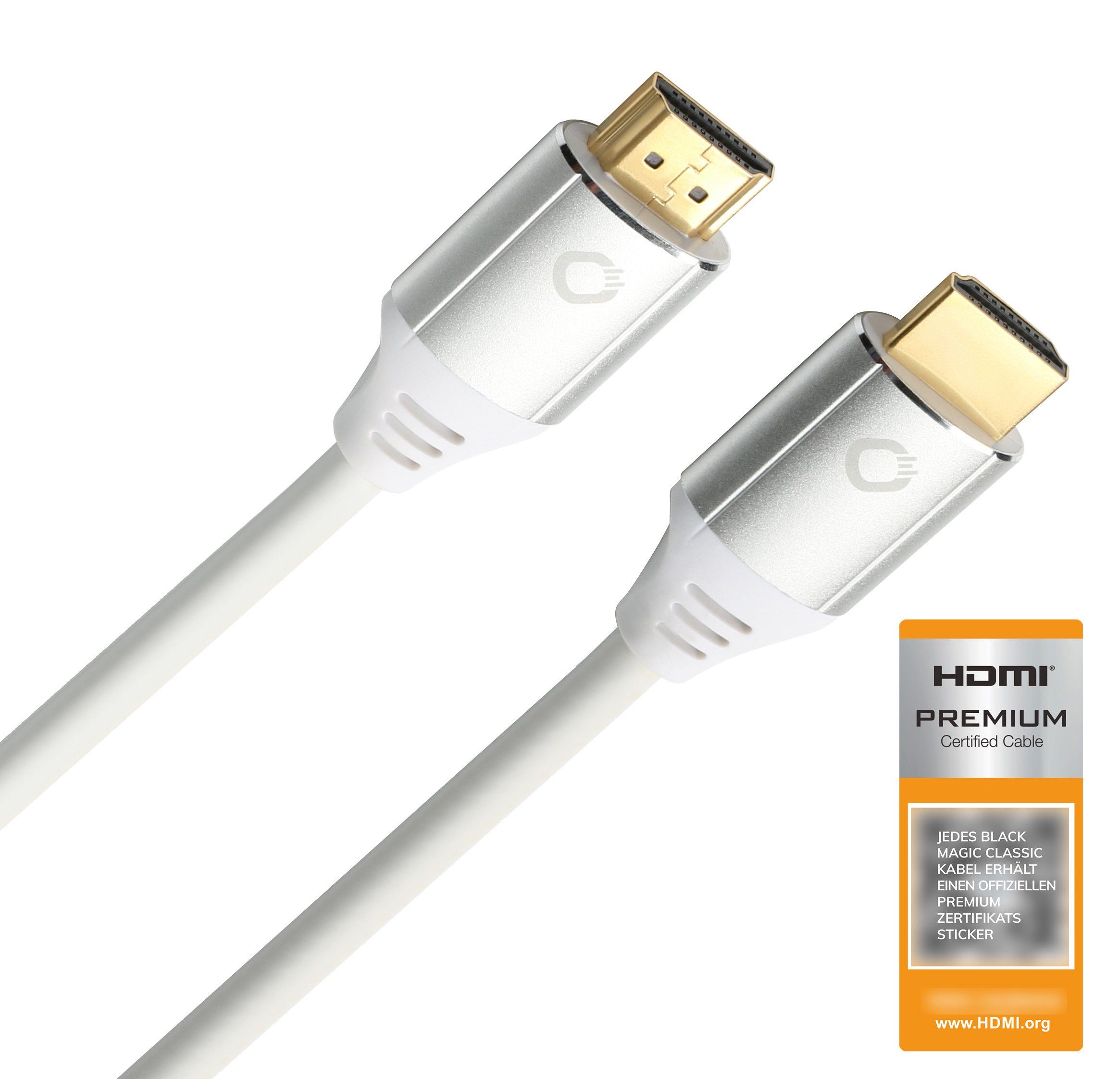 Ultra HDTV 4K HDMI Kabel Premium Zertifiziert 2 Meter/HDMI 2.0b UHD bei 60Hz 