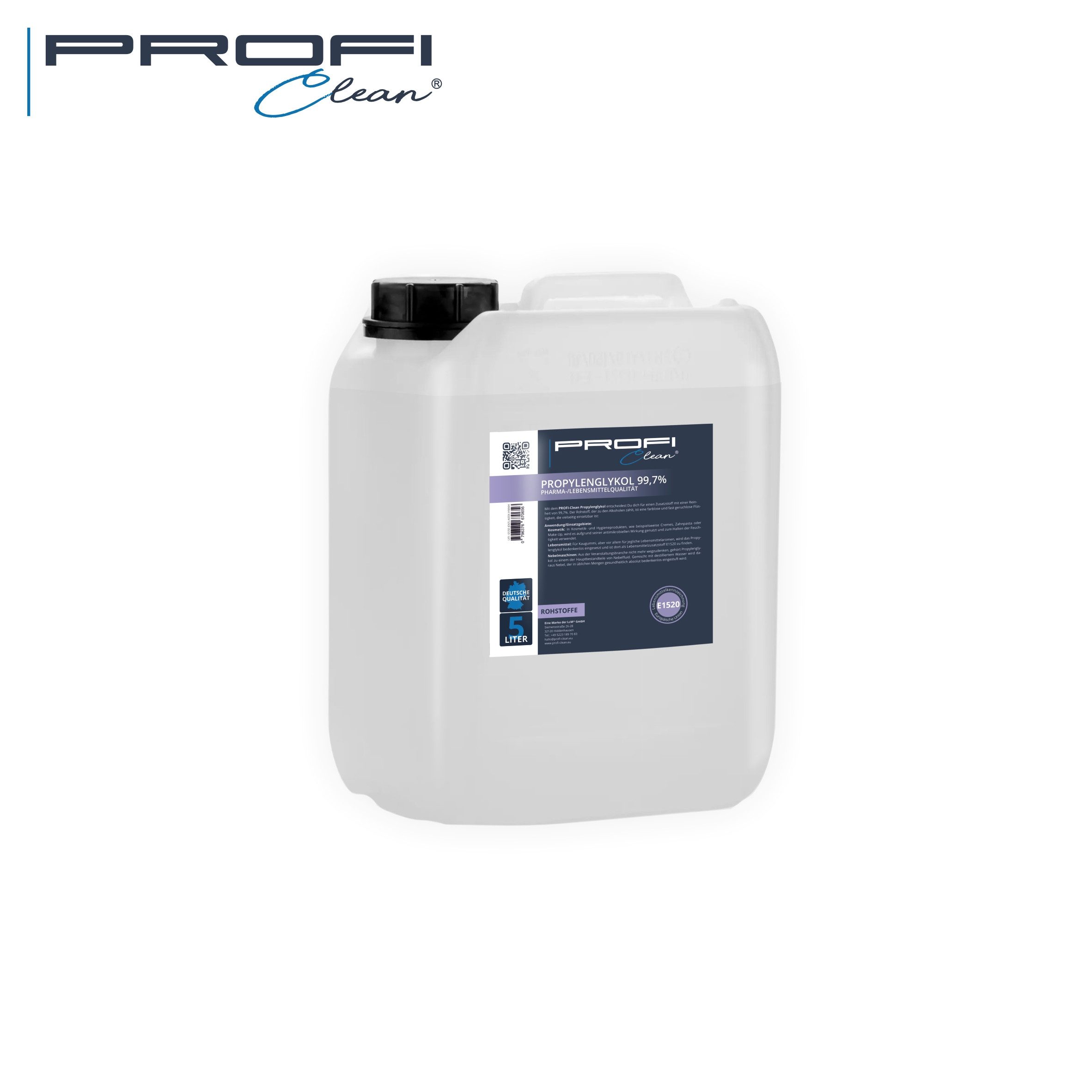 PROFI-clean® Handseife Propylenglykol 99,7% PG im 5 Ltr. Kanister, 1-tlg.