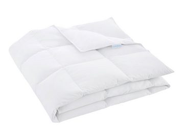 Daunenbettdecke, REGINA HOME SLEEP LIVING EST. 1967, Füllung: 90% Daunen 10% Federn der Klasse 1, Bezug: 100% Baumwolle, allergikergeeignet, Made in Germany, Oeko-Tex 100 zertifiziert