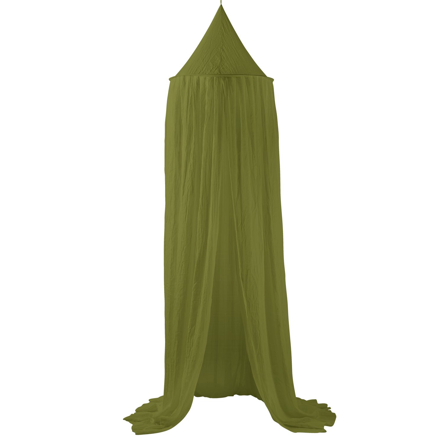Meyco Baby Betthimmel Avocado (80% Polyester / 20% Baumwolle, 1-tlg), Klamboe (55x240cm)