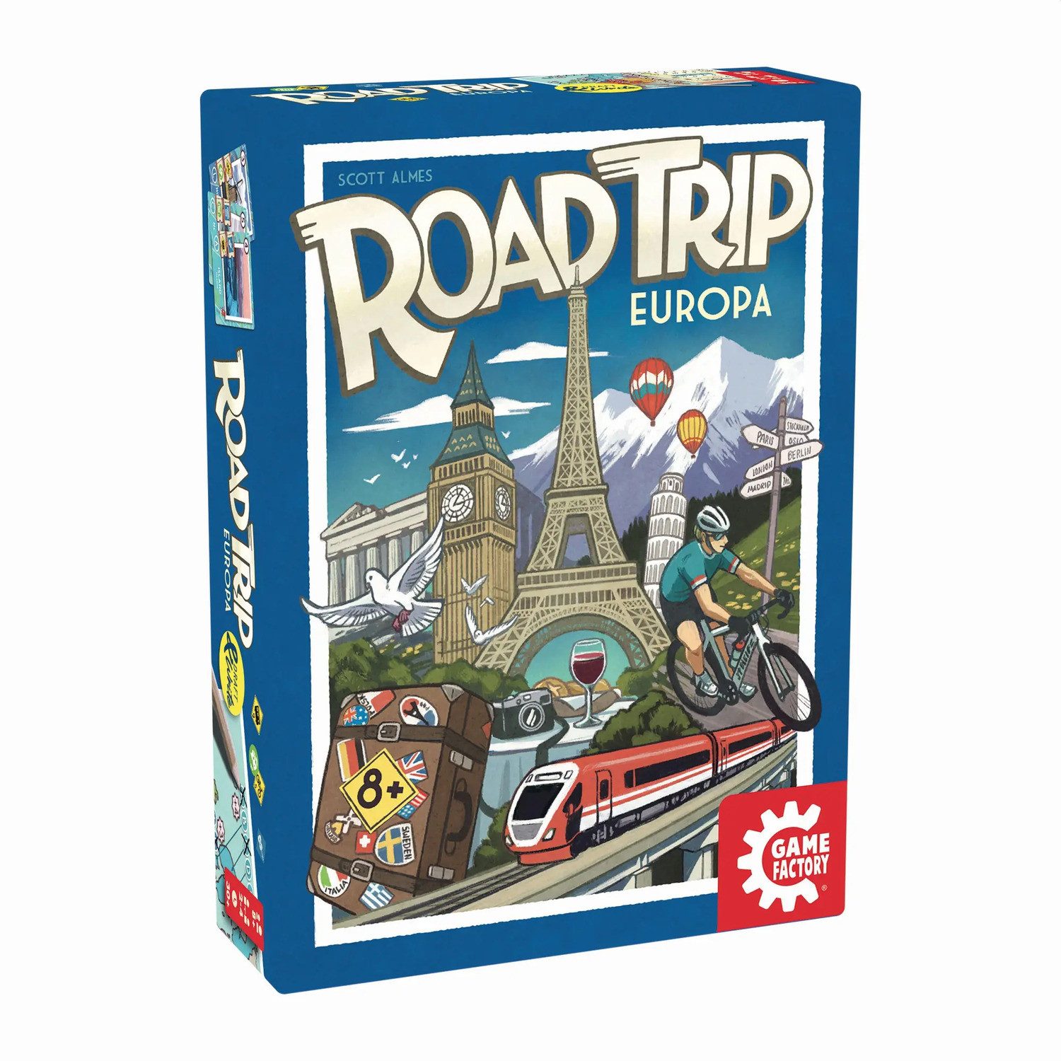 BrainBox Spiel GAMEFACTORY - Road Trip Europa