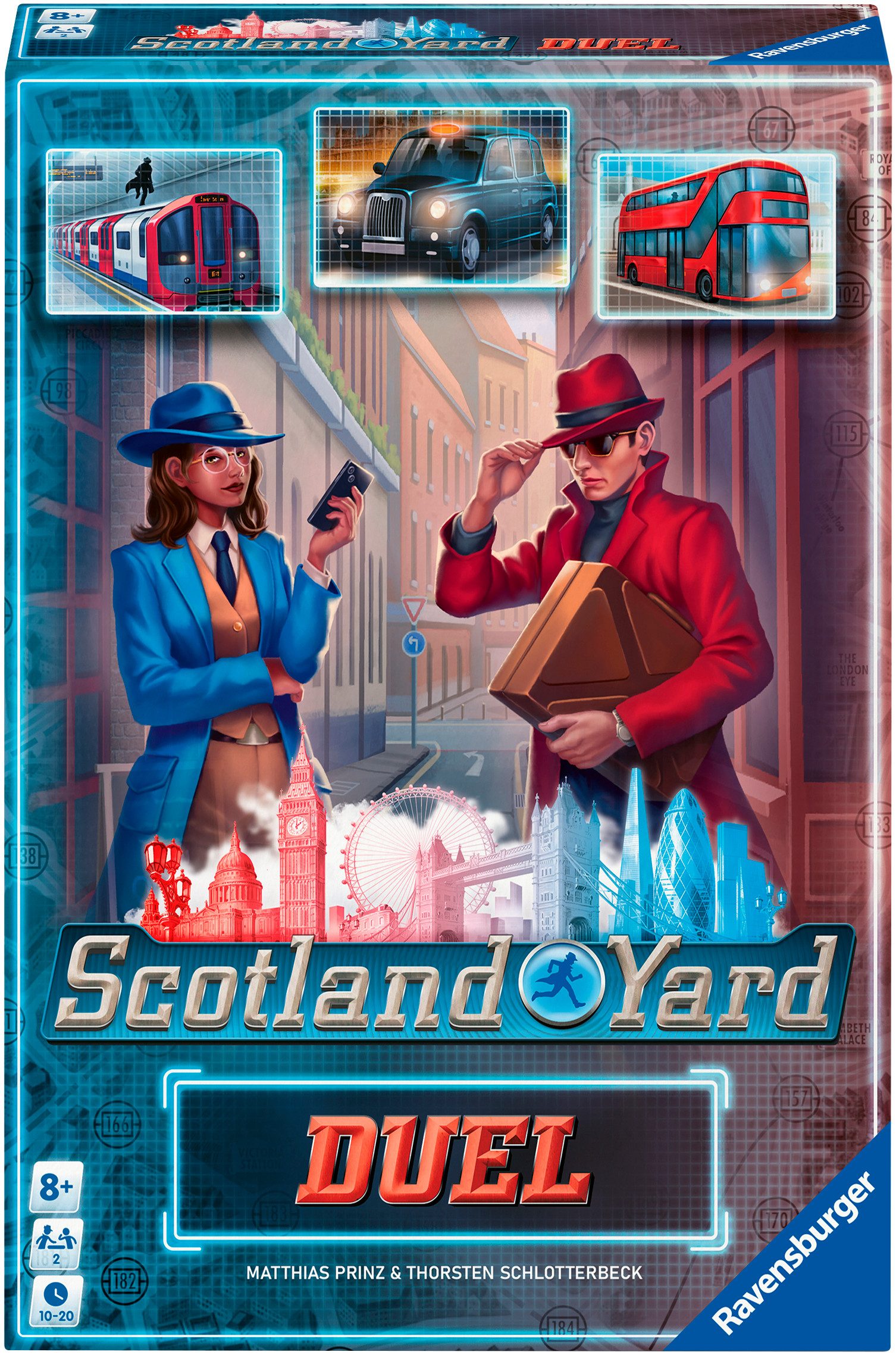Ravensburger Spiel Scotland Yard Duel, Gesellschaftsspiel, Made in Europe