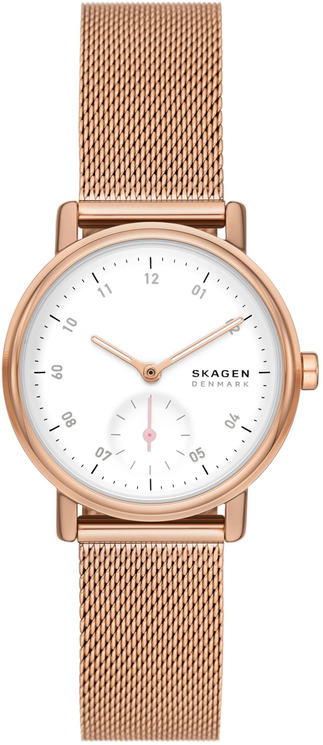 Skagen Quarzuhr KUPPEL LILLE, SKW3099, Armbanduhr, Damenuhr, analog