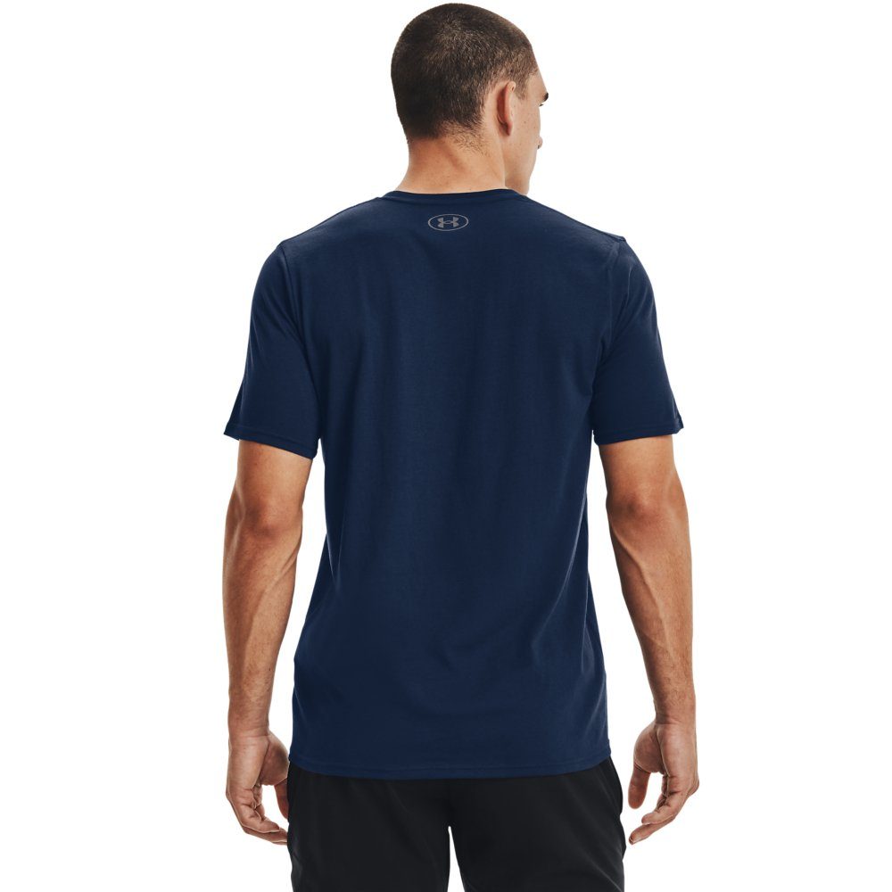 SHORT T-Shirt marine SLEEVE Under LC SPORTSTYLE Armour® UA
