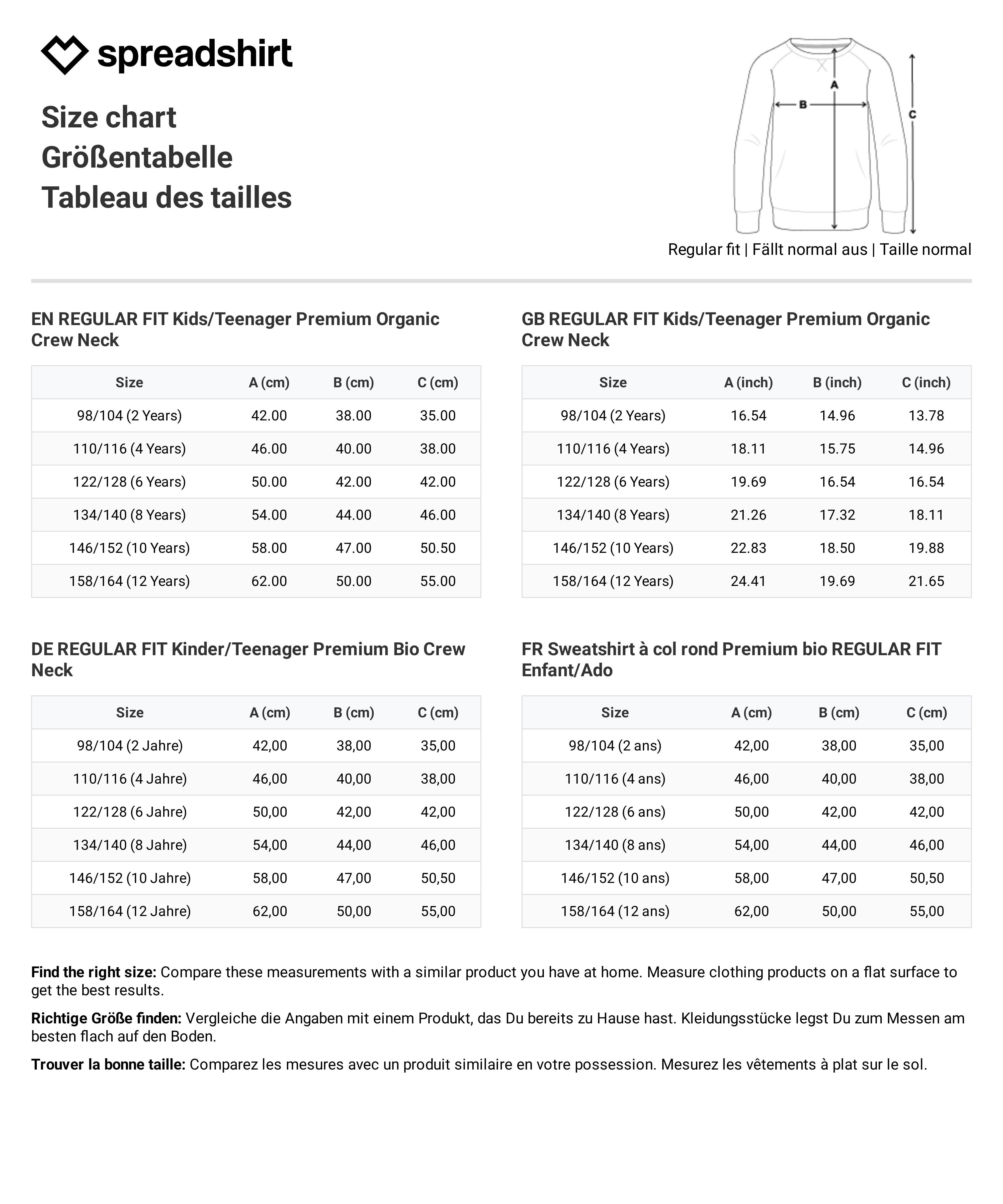 Spreadshirt Sweatshirt Sesamstraße Elmo Springt vor Freude REGULAR FIT Kinder/Teenager Premiu (1-tlg)