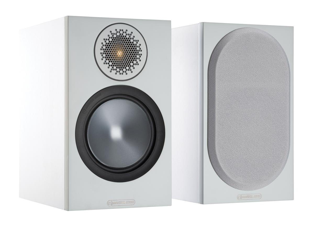 MONITOR AUDIO Monitor Audio Bronze 50 Kompaktlautsprecher 6G verschiedene Farben Regal-Lautsprecher (nicht zutreffend, 80 W, Kompaktlautsprecher, inklusive Lautsprecherabdeckung)