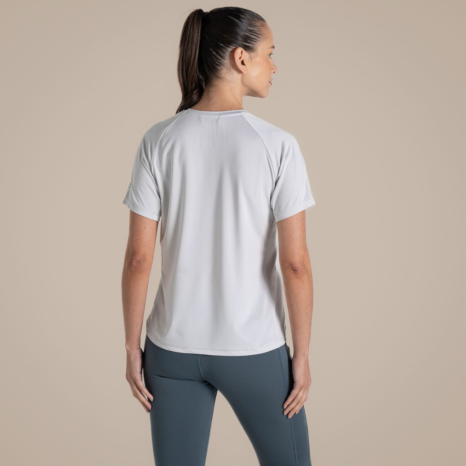Craghoppers T-Shirt Craghoppers - Damen Ellie Sport T-Shirt Quickdry, hellg günstig online kaufen