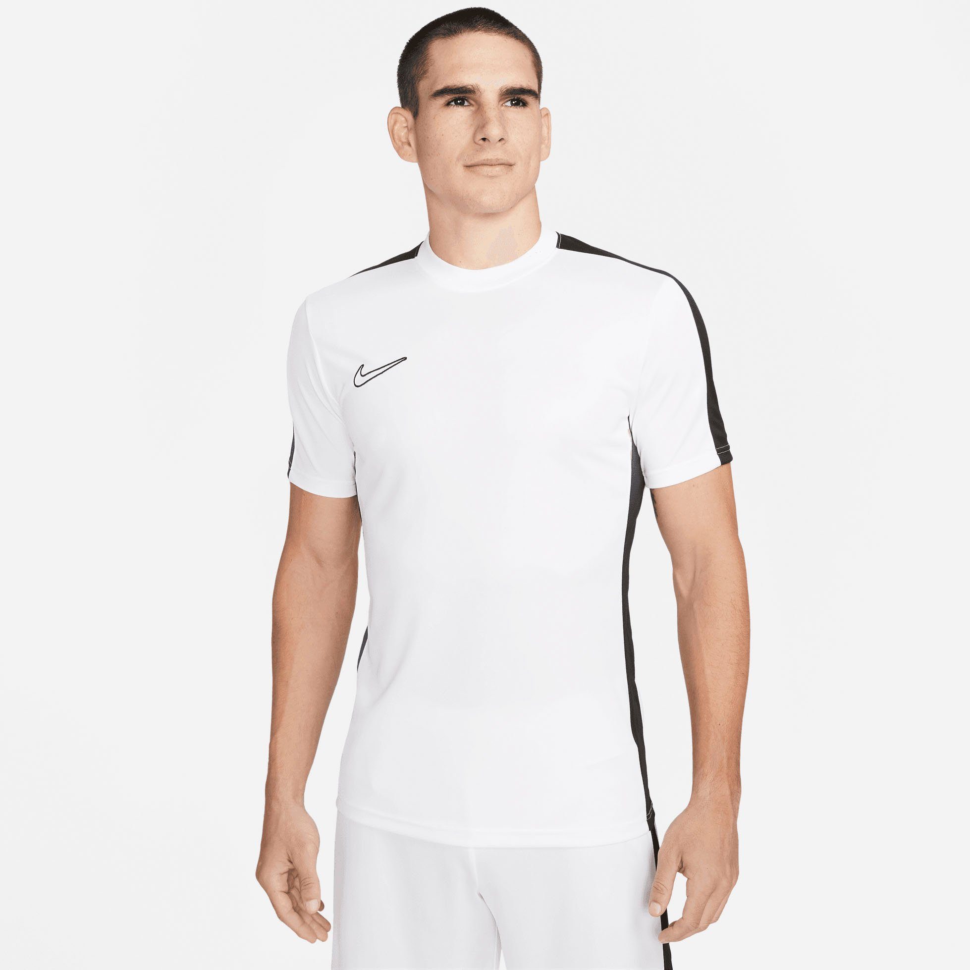 Nike Funktionsshirt Dri-FIT Academy Men's Short-Sleeve Soccer Top WHITE/BLACK/BLACK