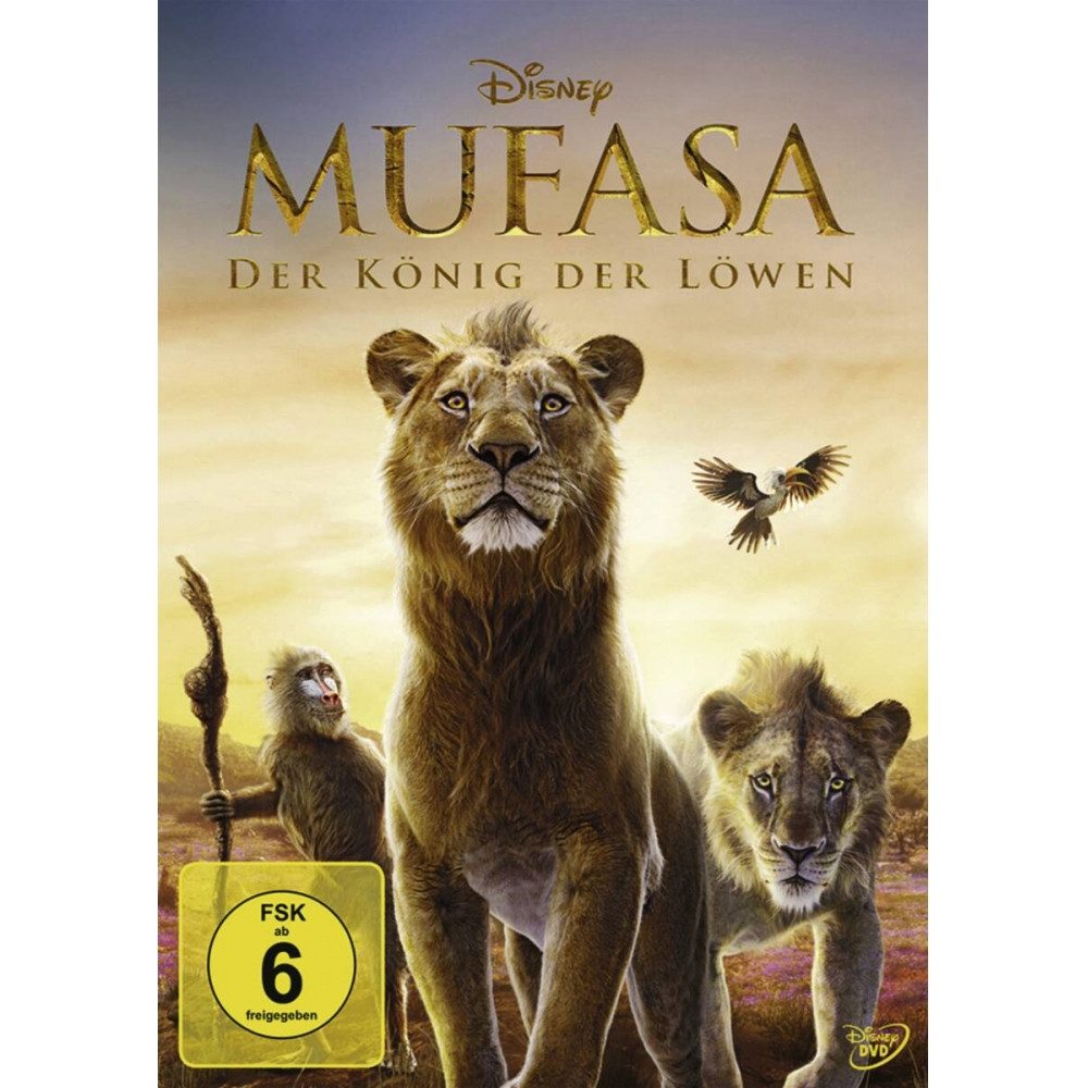 DVD Mufasa: Der König der Löwen - Film.