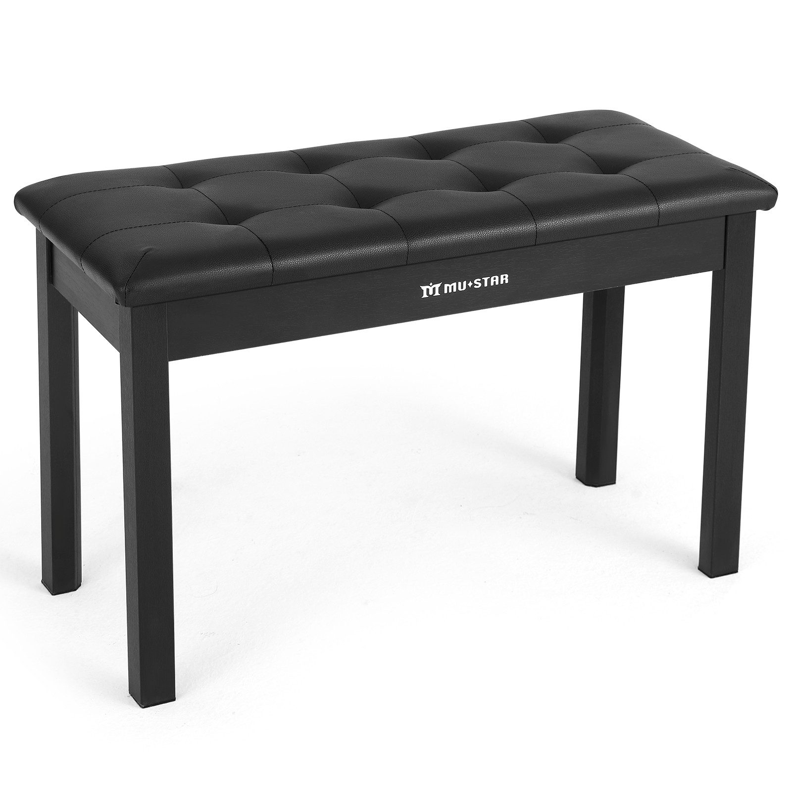 Klavierbank mit Stauraum, 74cm Großer Sitz Massivholz Keyboard Bench