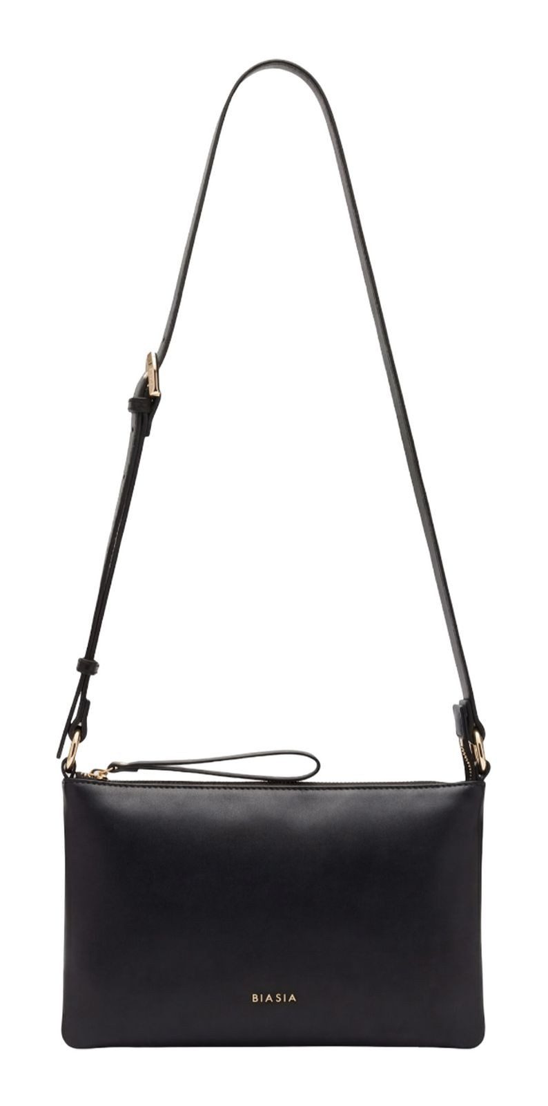 BIASIA Umhängetasche Crossbag, aus echtem Leder