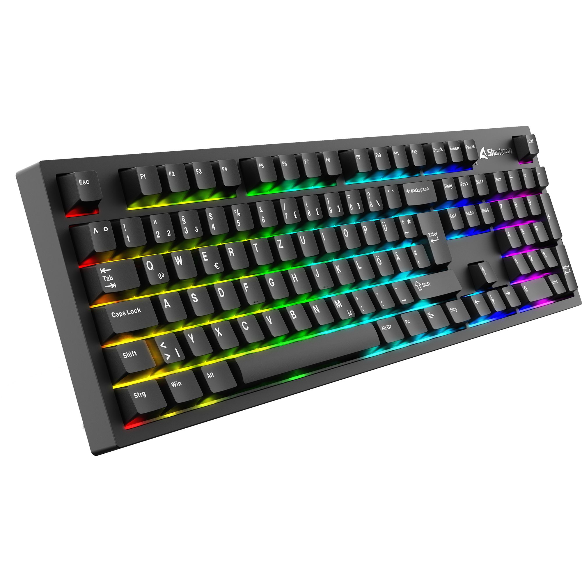Sharkoon Sharkoon OfficePal KB70W Silent, Tastatur Tastatur