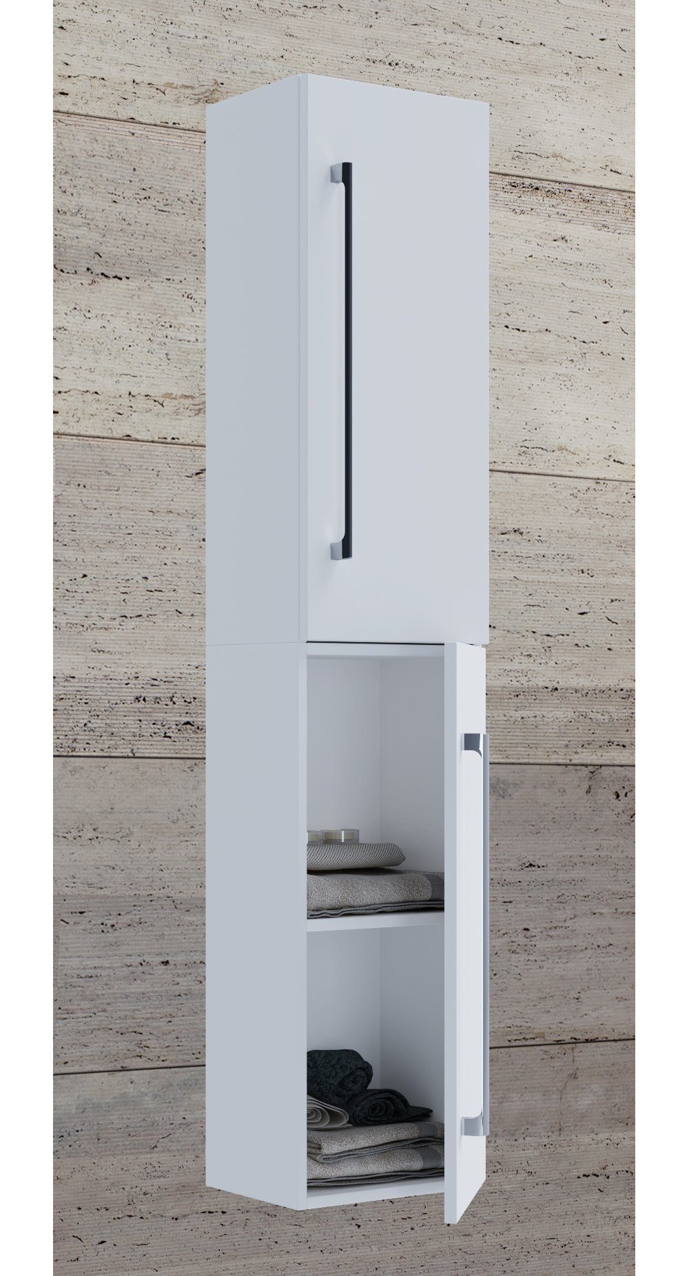 VCM Hochschrank Holz Badmöbel Bad Hochschrank günstig online kaufen