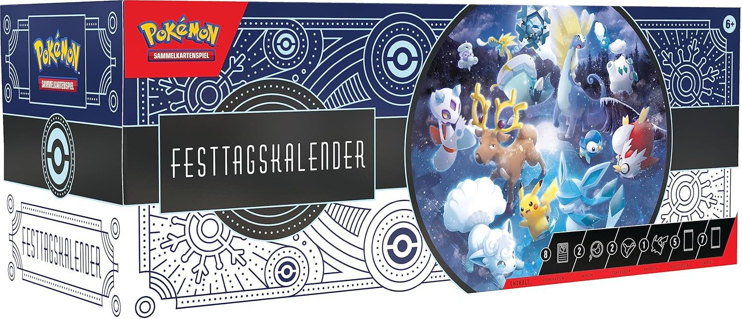 POKEMON JUEGO DE CARTAS Sammelkarte Pokémon Adventskalender