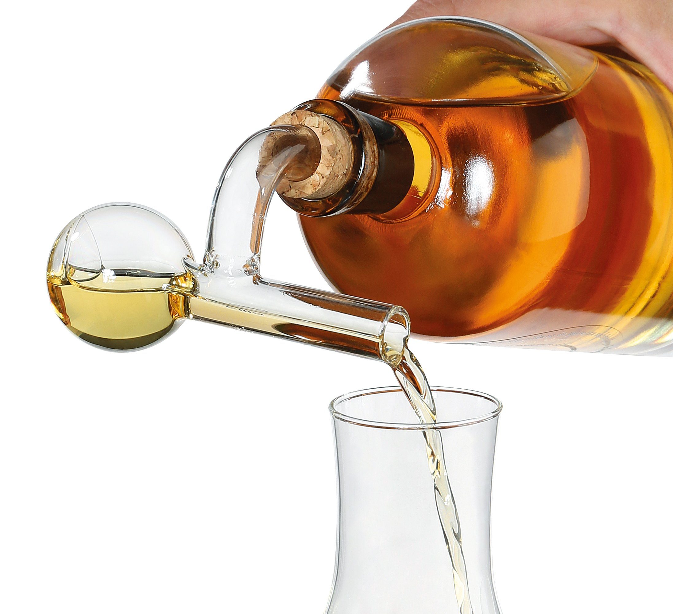 Cilio Flaschenausgießer Flaschenausgießer Schnapsausgiesser Dosierausgießer 2cl cilio PRECISO