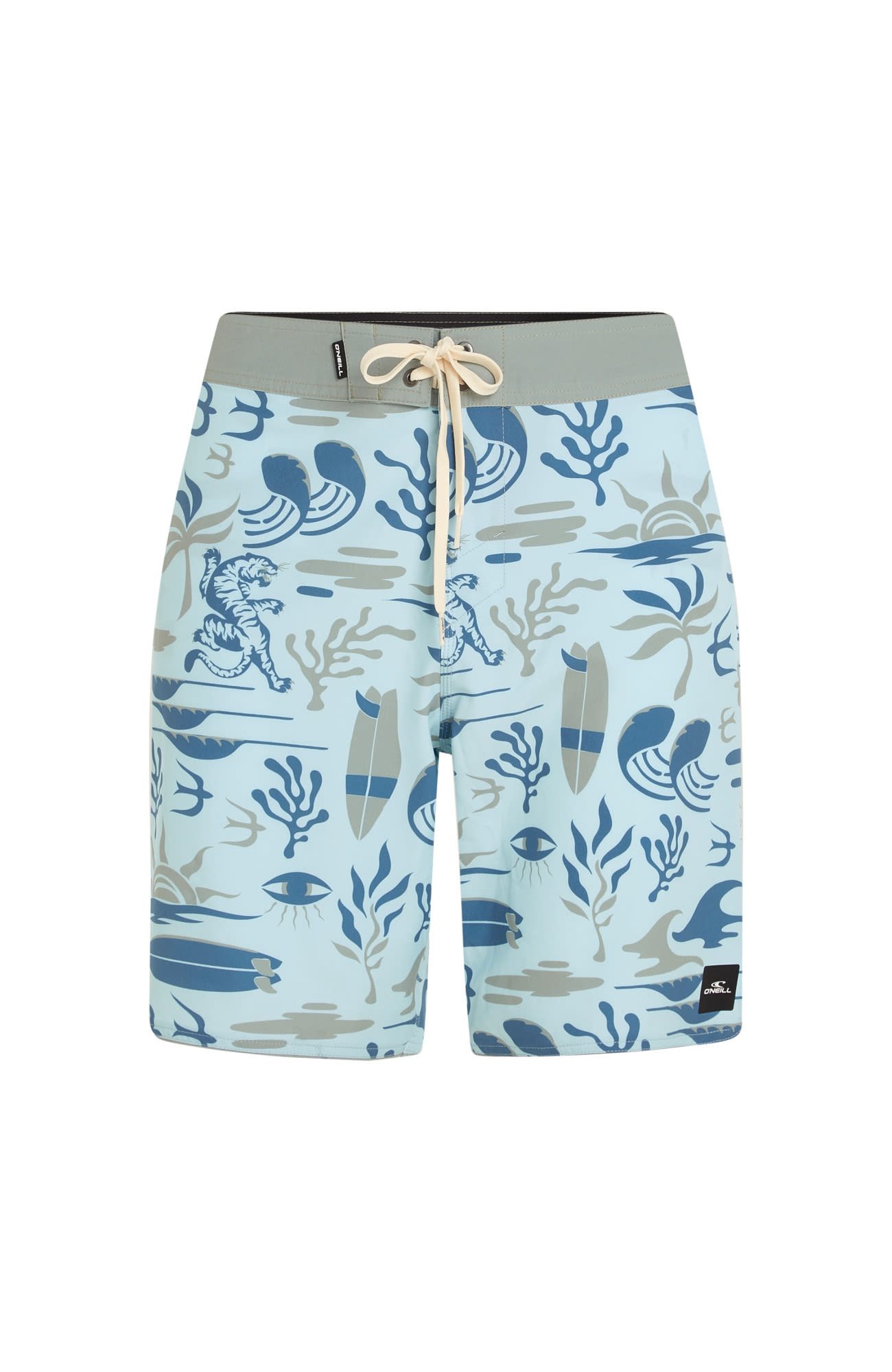 O'Neill Badeshorts Oneill M Hyperfreak Mysto Scallop 20'' Boardshorts