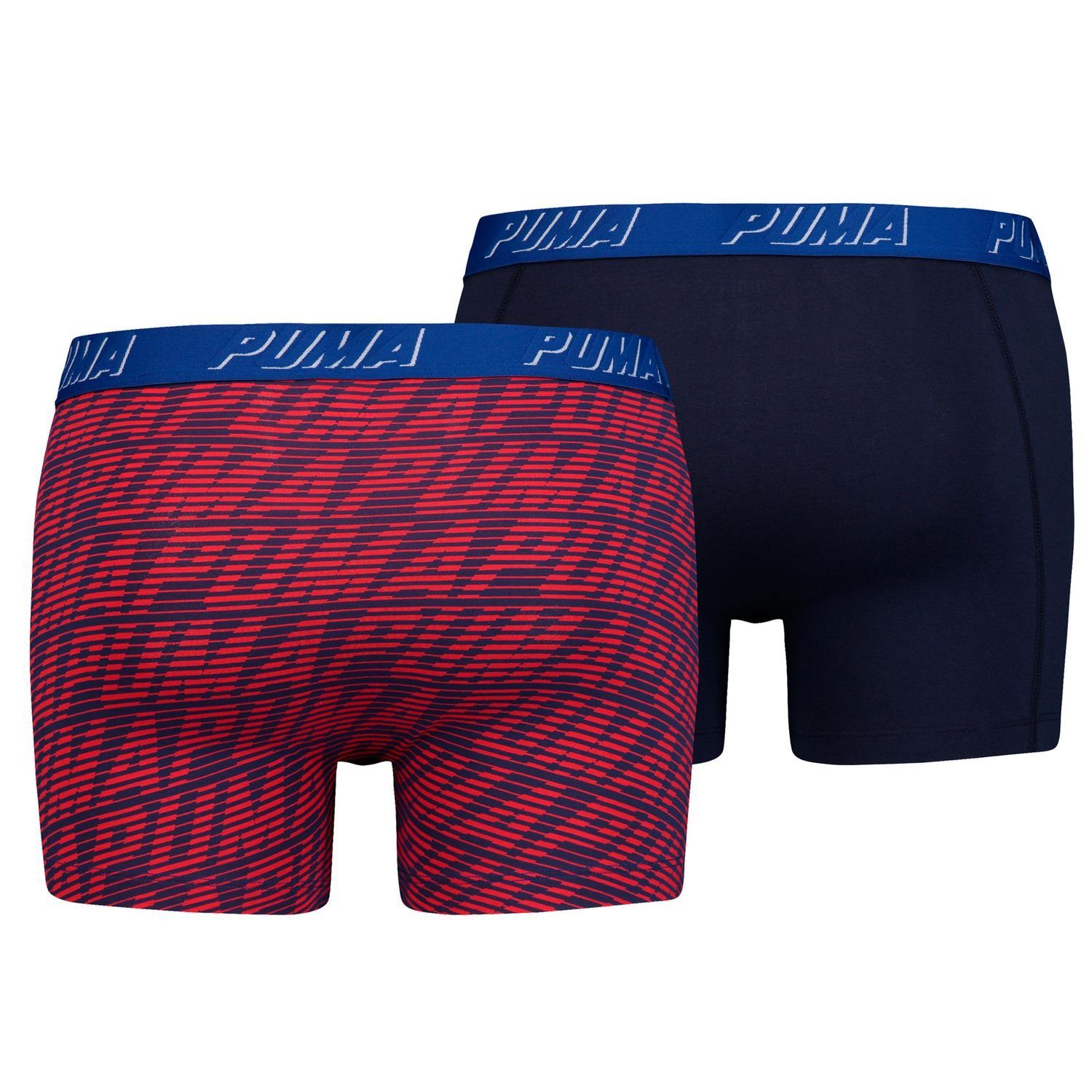 PUMA BODYWEAR Boxershorts Optical Logo AOP Boxer (2-St., Mehrpack) ohne Ein günstig online kaufen