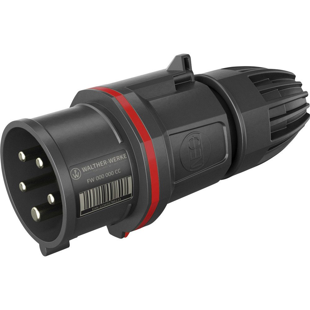 Walther Werke Steckdose Walther Werke FW211506CC CEE Stecker 16 A 5polig 230 V, 400 V 1 St.