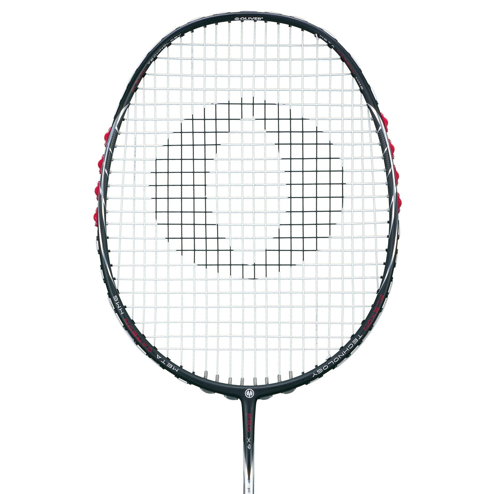 Oliver Badmintonschläger Phantom X9 (88g/leicht kopflastig/mittel) - besaitet