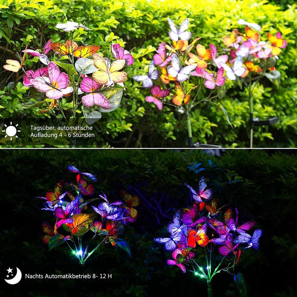 Jibenhome LED Solarleuchte LED Solarlampen Gartendeko,LED günstig online kaufen